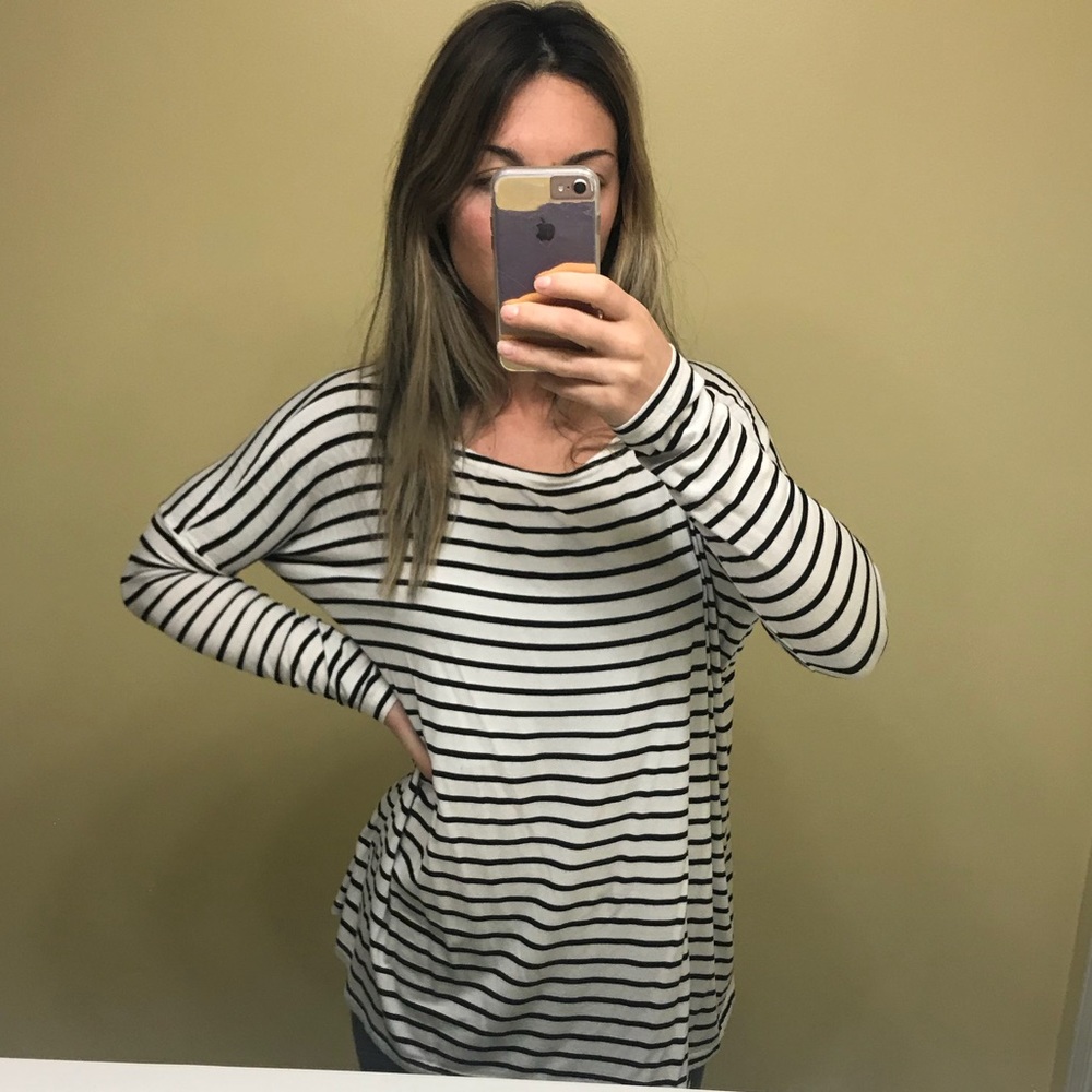 ON HOLD FOR AHDOUBLER Black and White Striped Piko